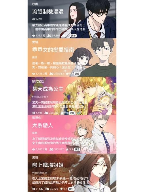 WEBTOON漫画中文版