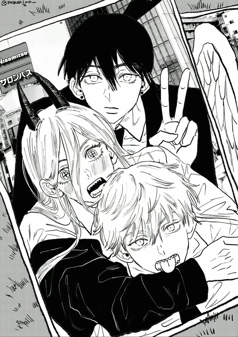 电锯人167漫画