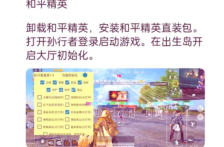 和平精英范围挂怎么开游戏截图