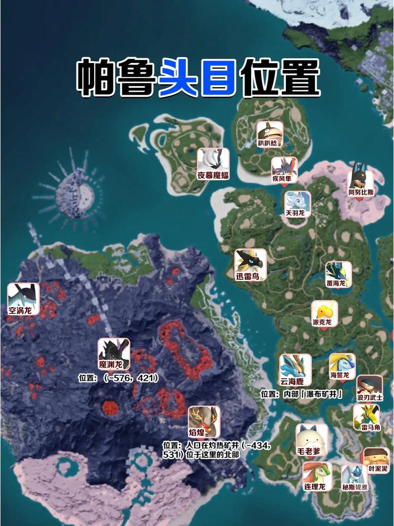 幻兽帕鲁地图工具游戏截图