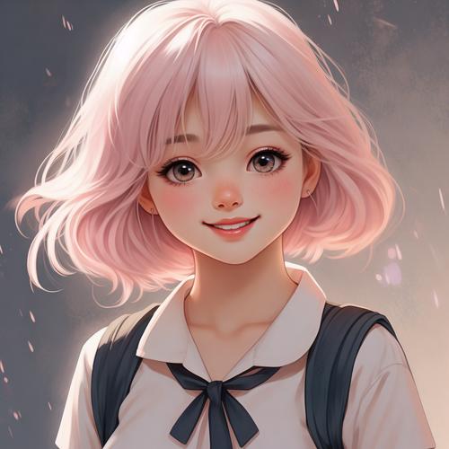 JK漫画旧版粉色头像缩略图