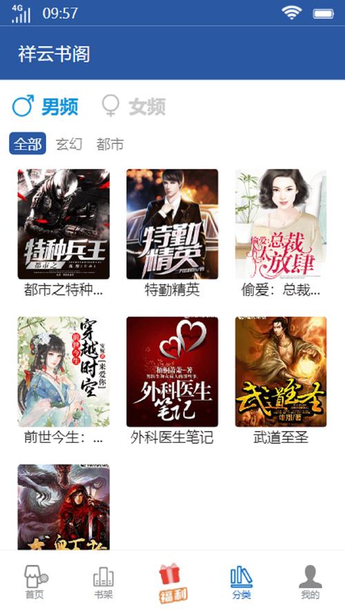 祥云书阁小说游戏截图