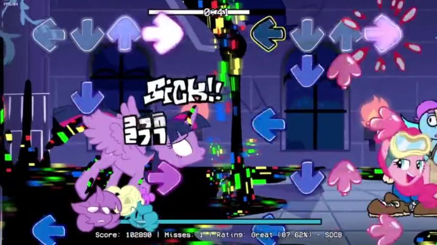 周五夜放克错误化暮光闪闪模组最新版下载免卡密游戏截图