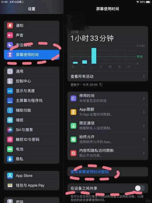 ipad如何取消内容限制功能图标
