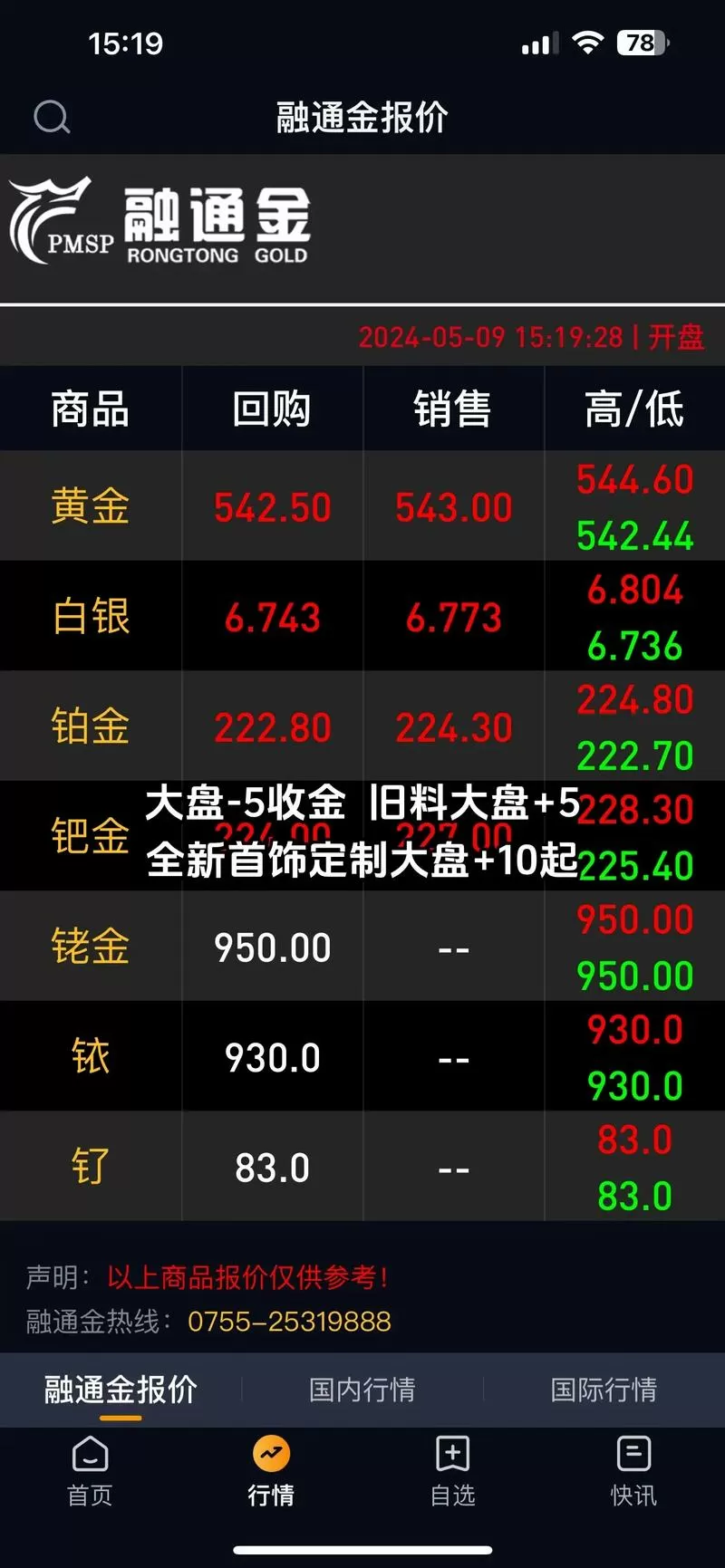 手机版融通金行情报价缩略图