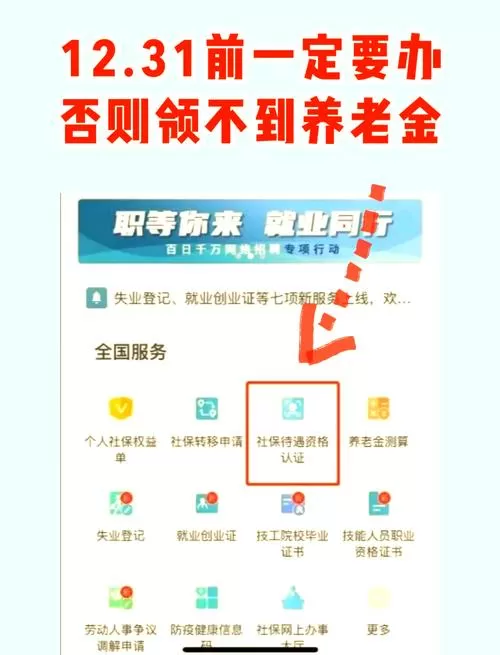山东养老金资格认证缩略图