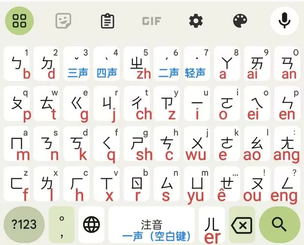 搜狗输入法台湾注音版缩略图