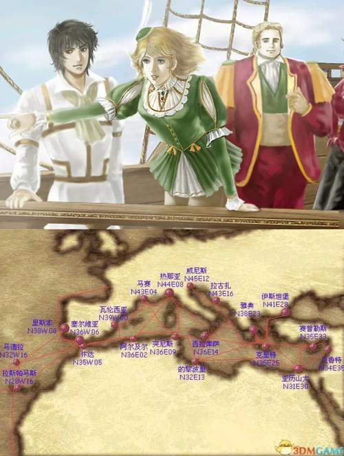 大航海时代4破解版内置菜单app最新版彩色游戏截图