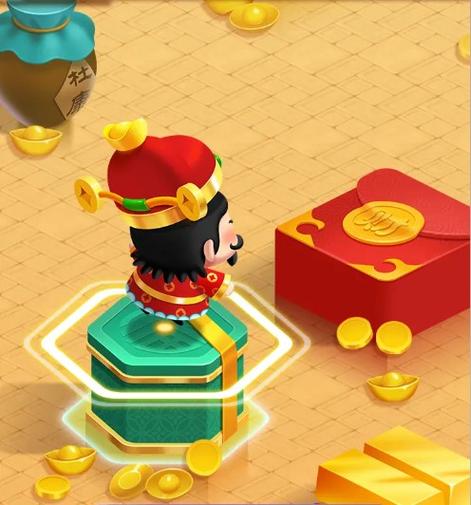 财神跳一跳游戏红包版彩色版游戏截图