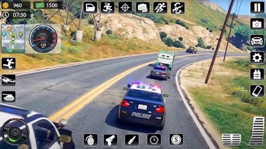 警车追击游戏破解无限配额游戏截图
