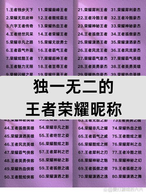 王者荣耀超长昵称复制大全游戏截图