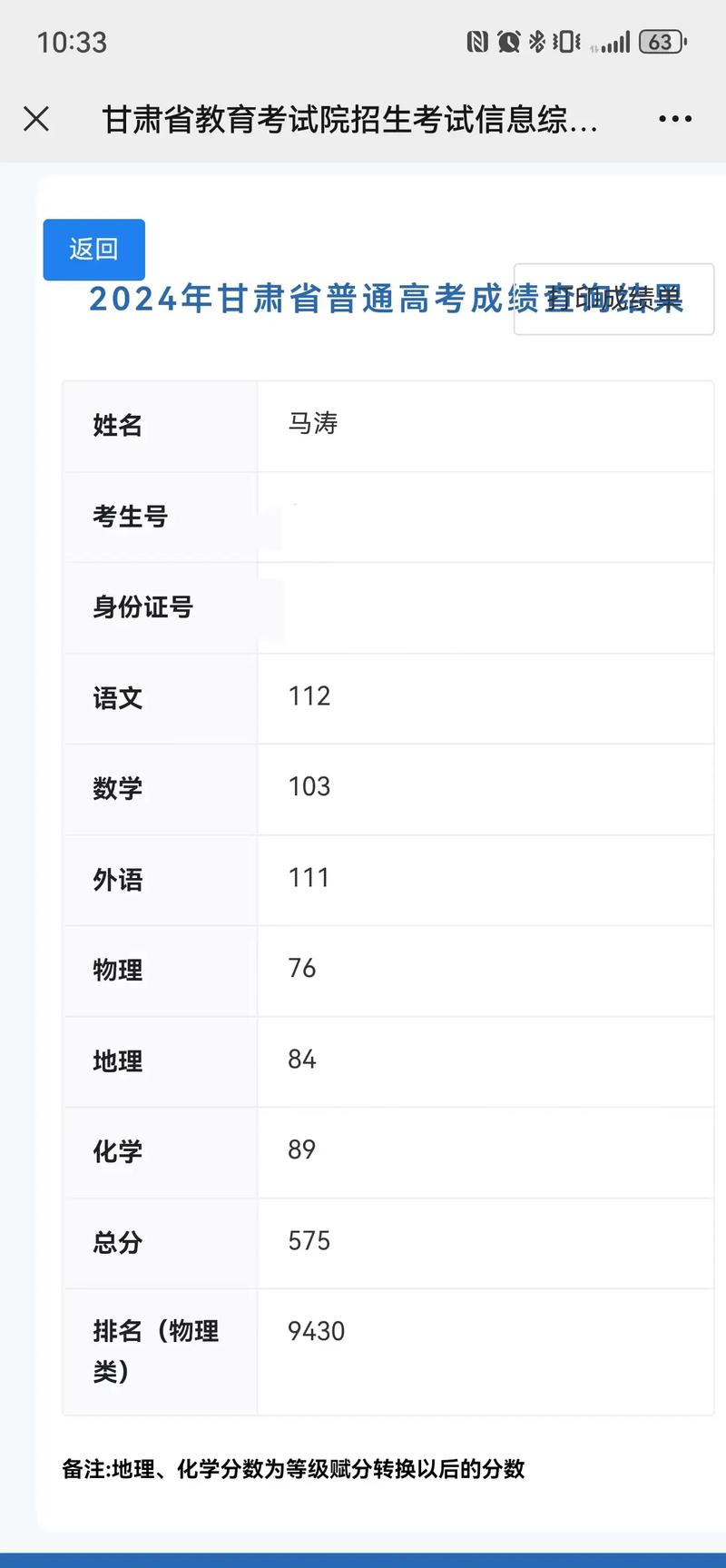 高考成绩单生成器图标