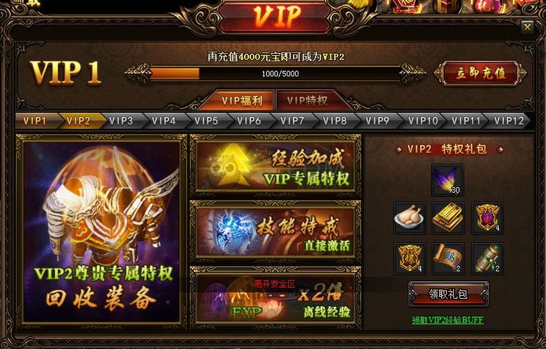 传奇送满级vip老版本游戏截图