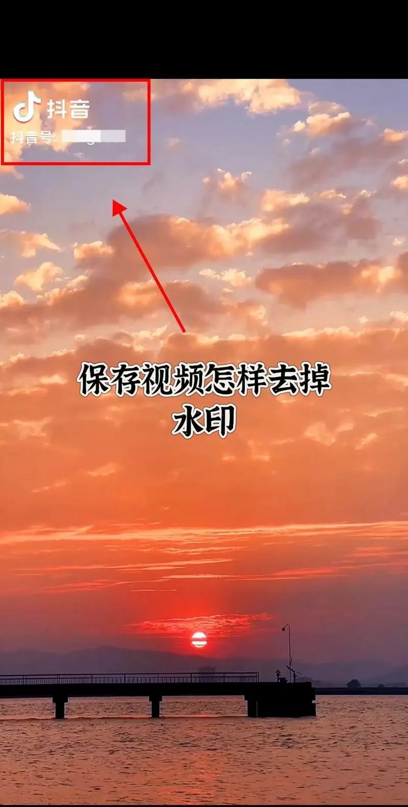 保存别人的视频怎么去除特效缩略图