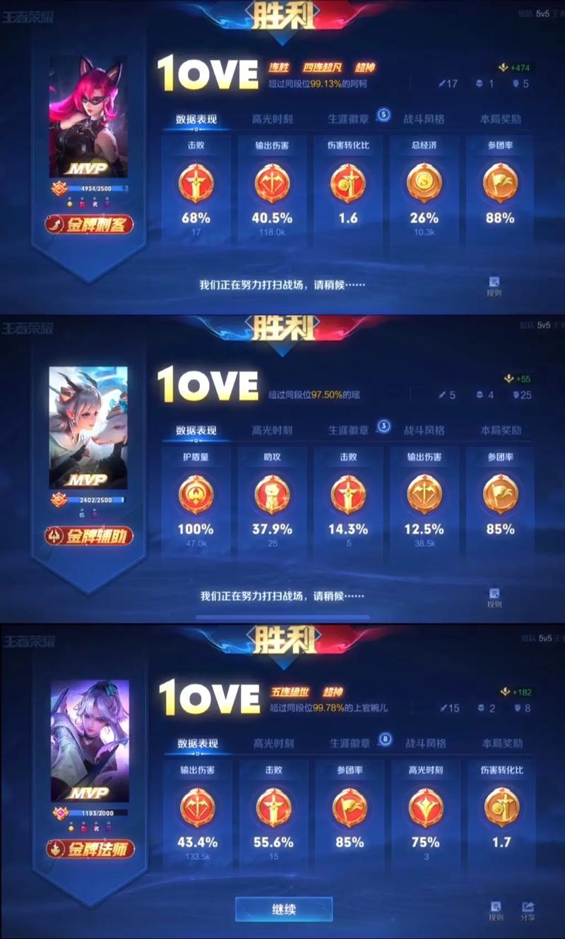 王者辅助评价的模板范文游戏截图