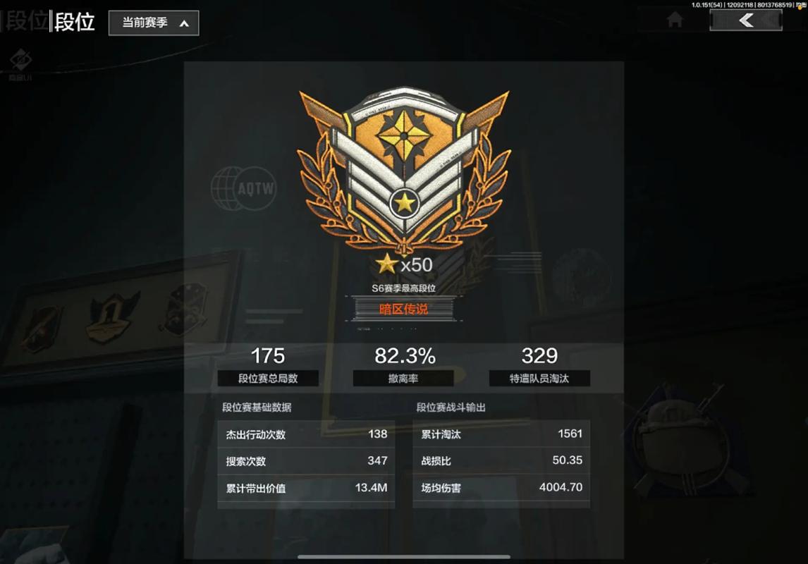 暗区突围大师相当于王者什么段位游戏截图