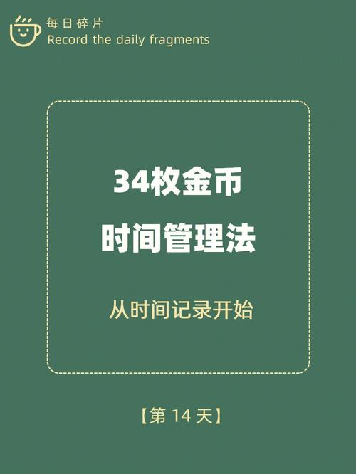 34枚金币时间管理法游戏截图