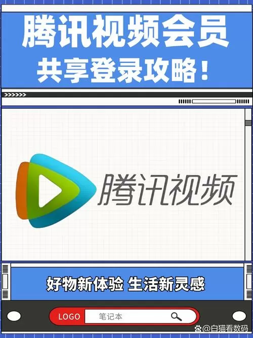 手机上的腾讯视频vip怎么登上电视图标