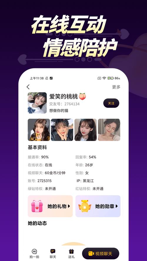 视频聊天交友的软件