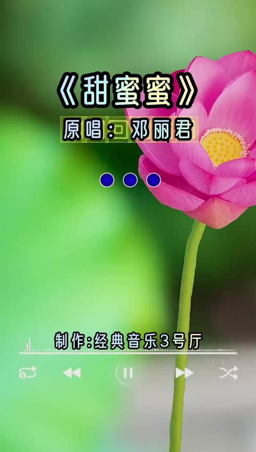 甜蜜蜜手机铃声缩略图
