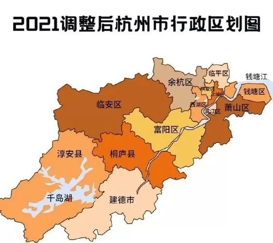 杭州市地图2025高清版正版