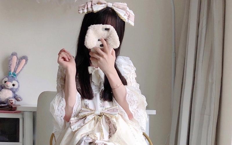 白桃少女芋圆洛丽塔