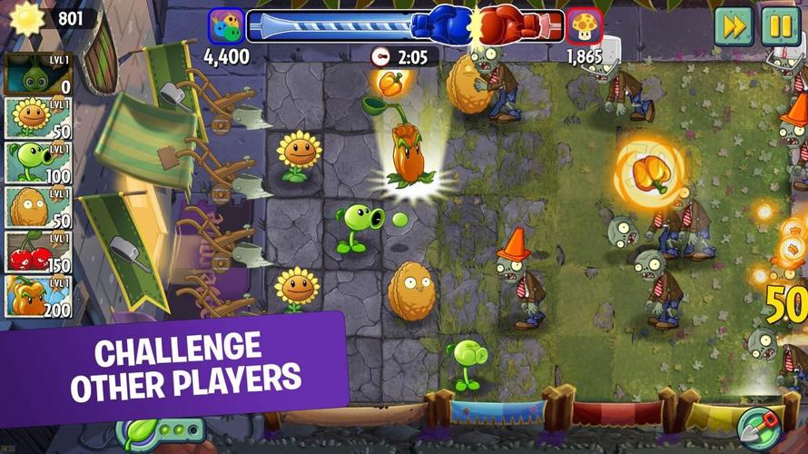 pvz2shuttle重制版无限钻石最新版游戏截图