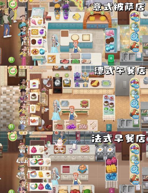 我的餐厅日记游戏安卓真人版游戏截图