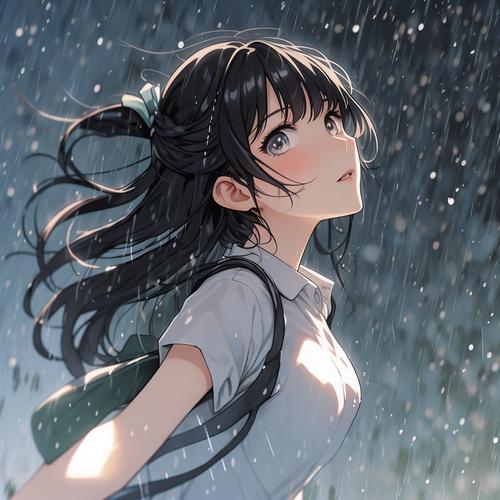 下雨漫画
