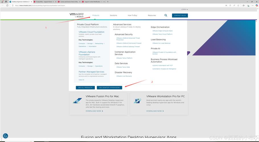 VMware官网