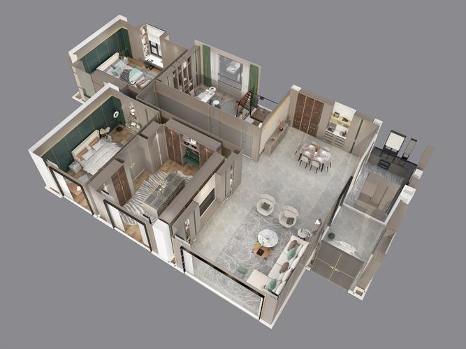 3d户型图建模免费观看游戏截图
