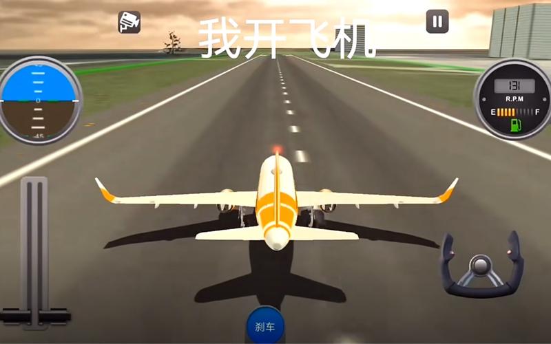 模拟飞机驾驶视频白色版无删减