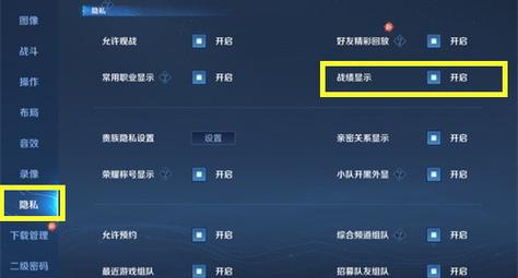 王者荣耀隐藏战绩查询2022游戏截图