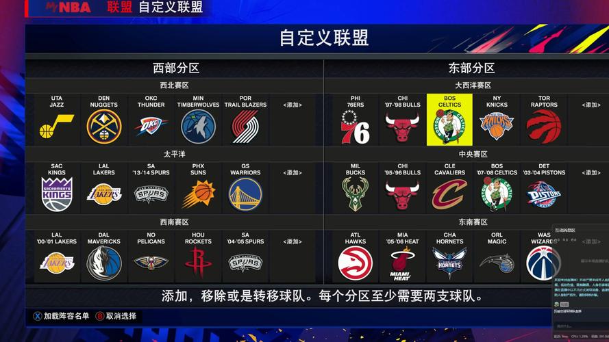 NBA2k20最新25阵容纯净版
