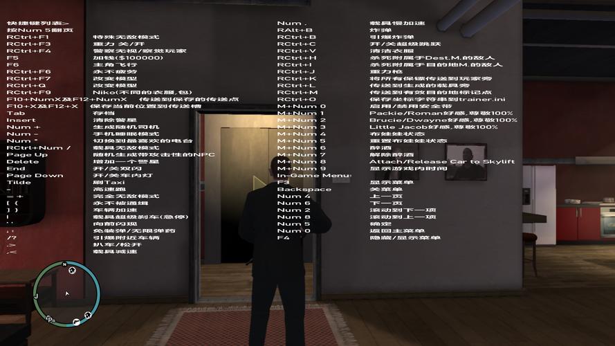 GTA4mod版修改器中文游戏截图