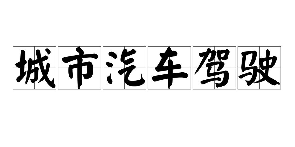 城市汽车驾驶模拟