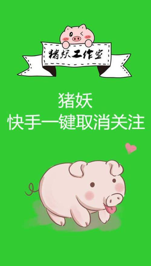 猪妖快手一键取关软件猪妖下载入口