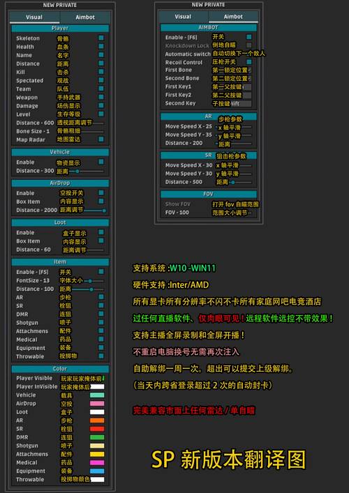 pubg体验服自带外挂游戏截图
