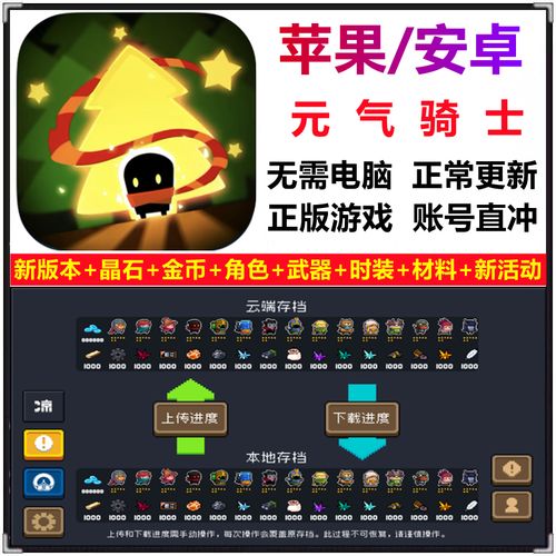 元气骑士全角色全皮肤存档