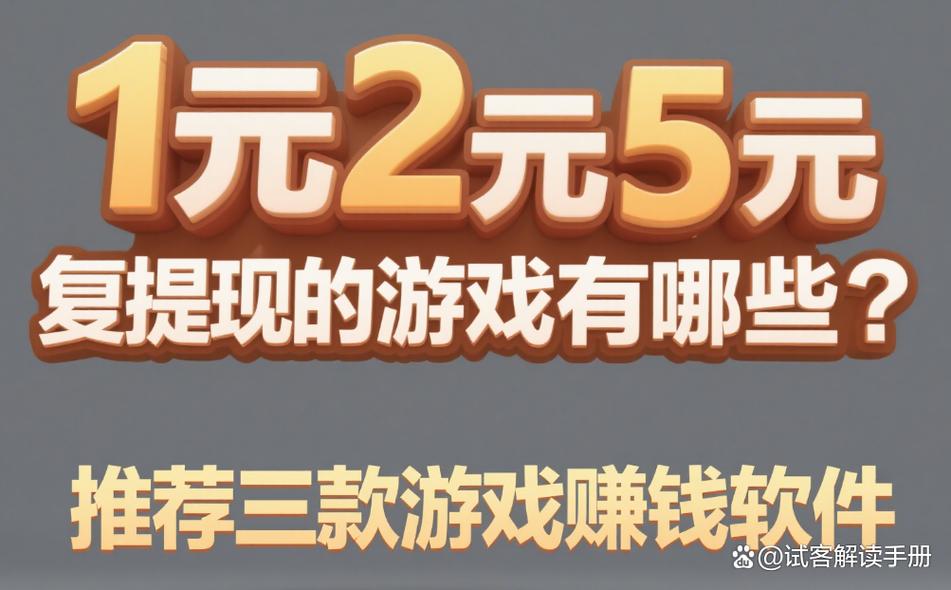 1元2元5元反复提现的游戏赚钱版