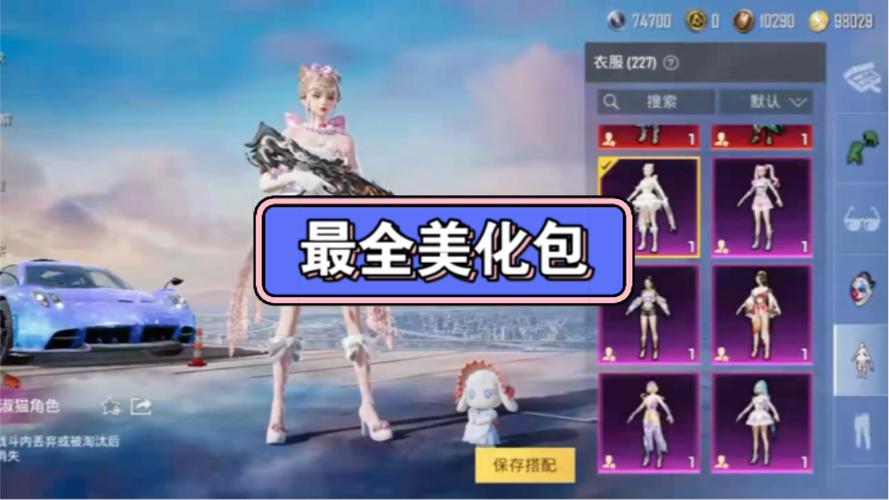 六花美化包和平精英光环加速版