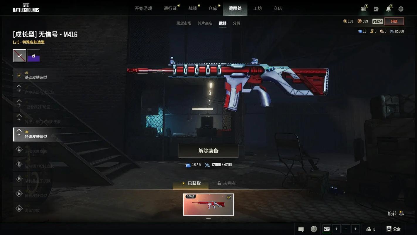 m416直装科技PUBG无付费版游戏截图