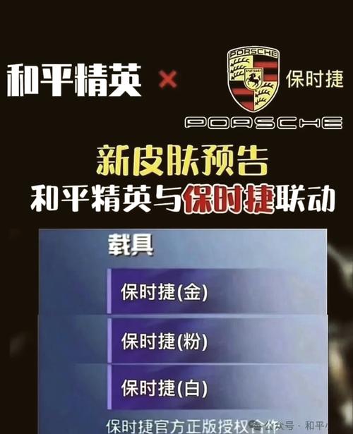和平精英保时捷直装游戏截图