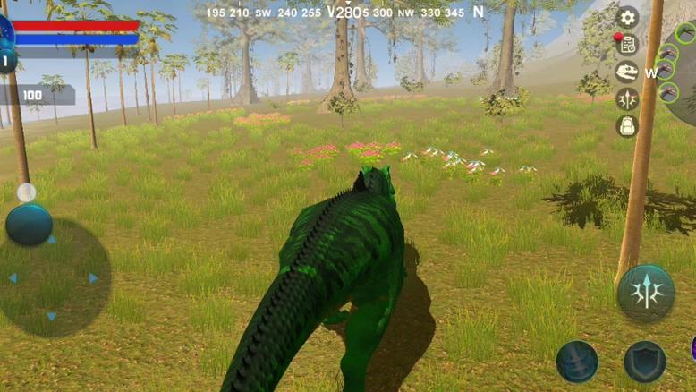 南方巨兽龙模拟器2白色版游戏截图