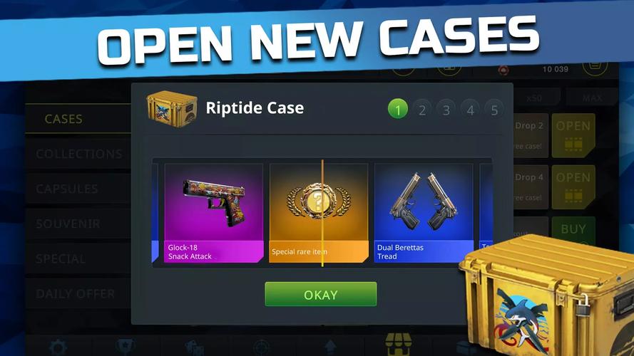 CSGO开箱模拟器无限金币版无限能量破解版图标