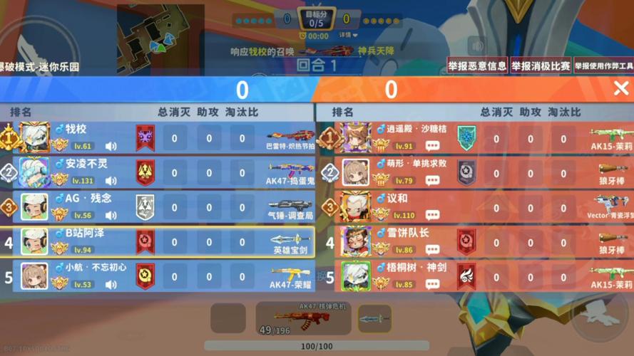 迷你枪战精英辅助菜单MOD完美版游戏截图