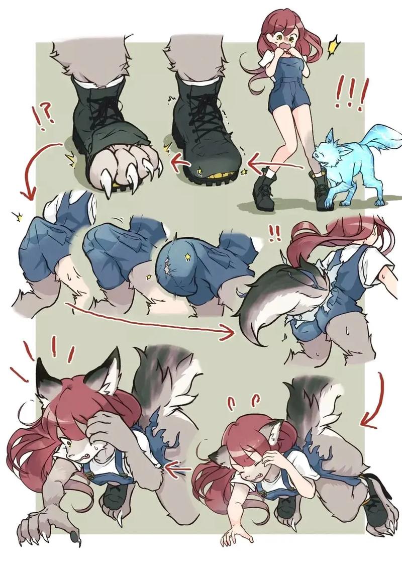 福瑞控漫画