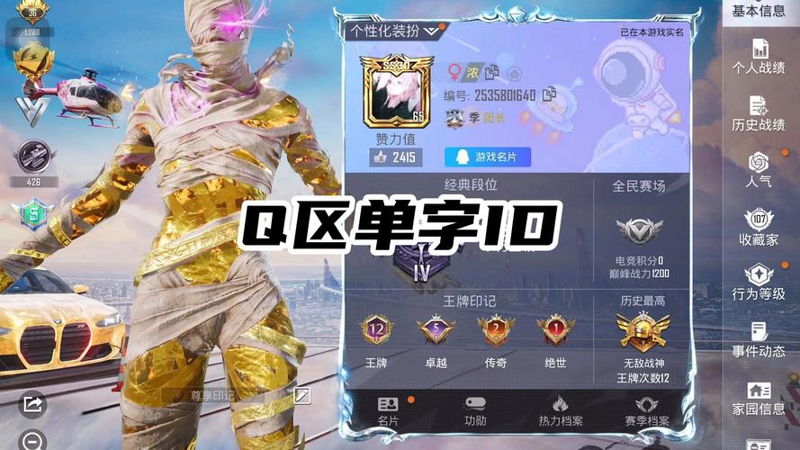 和平精英单字id生成器可复制