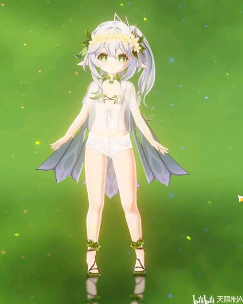 原神女角色去掉所有服装没有小爱心游戏截图