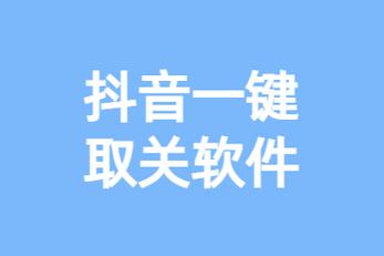 抖音批量取关助手无广游戏截图